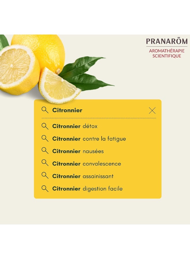 PRANAROM Pranarôm Lemon Essential Oil (Citrus limon) Organic 30ml - Image 4